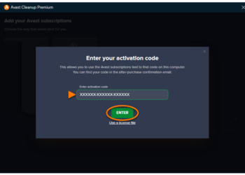 avast cleanup activation code